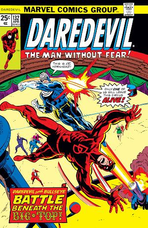 Daredevil #132 cover