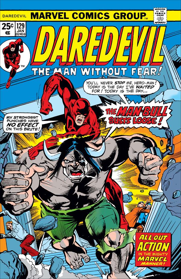 Daredevil #129  cover