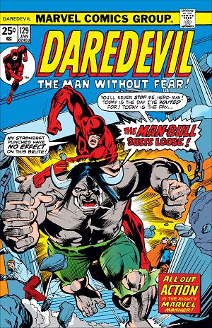 Daredevil #129  cover
