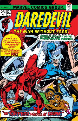 Daredevil #127  cover