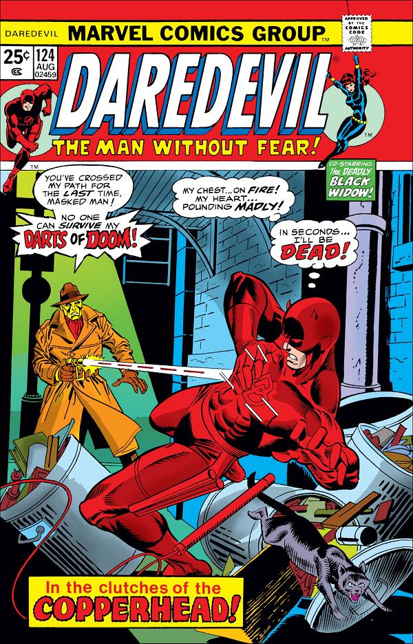 Daredevil #124  cover