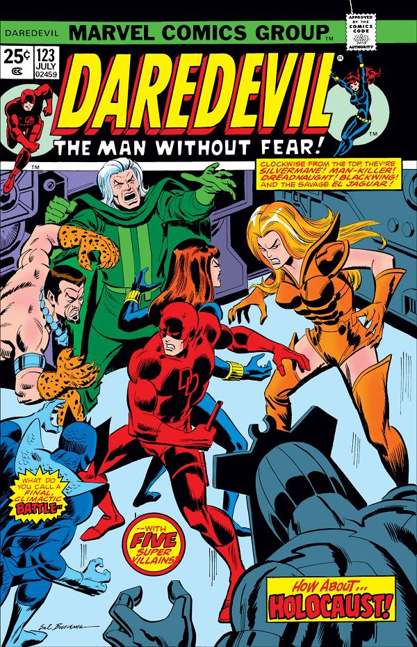 Daredevil #123  cover