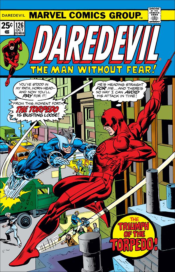 Daredevil #126  cover