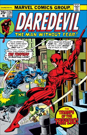 Daredevil #126  cover