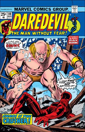 Daredevil #119  cover