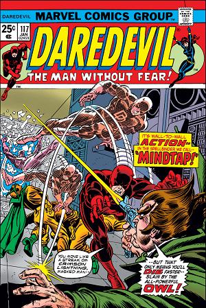 Daredevil #117  cover