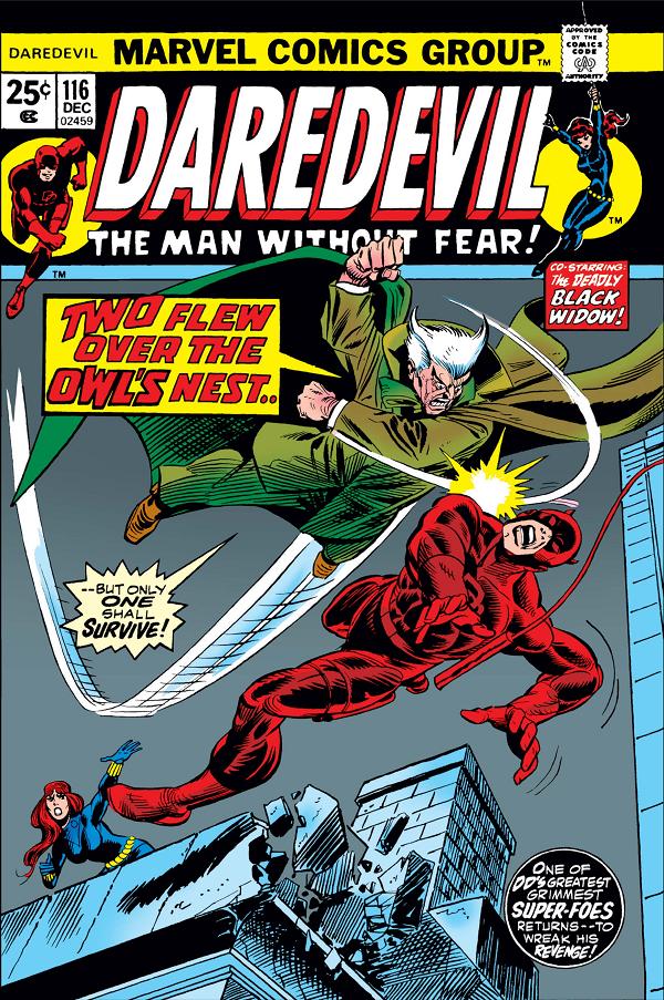 Daredevil #116  cover