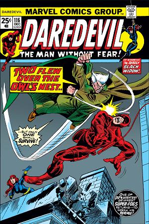 Daredevil #116  cover