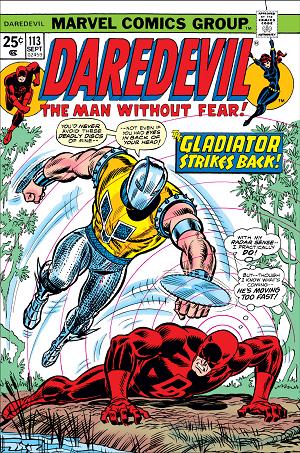 Daredevil #113  cover