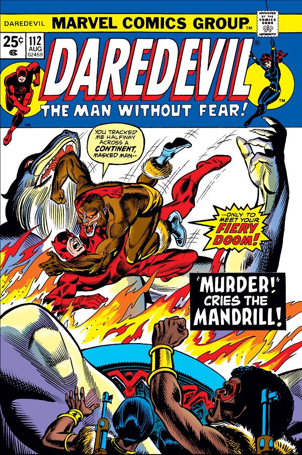 Daredevil #112  cover