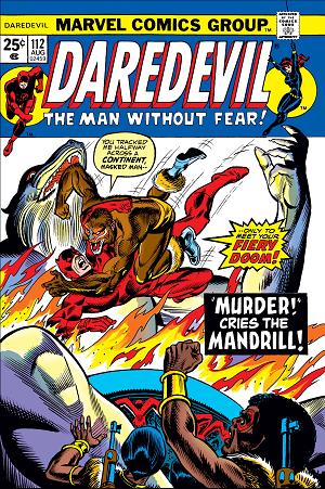 Daredevil #112  cover