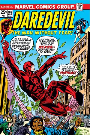 Daredevil #109  cover