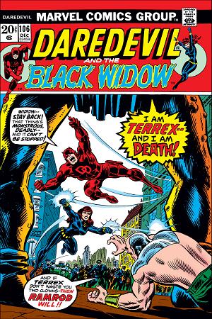 Daredevil #106  cover