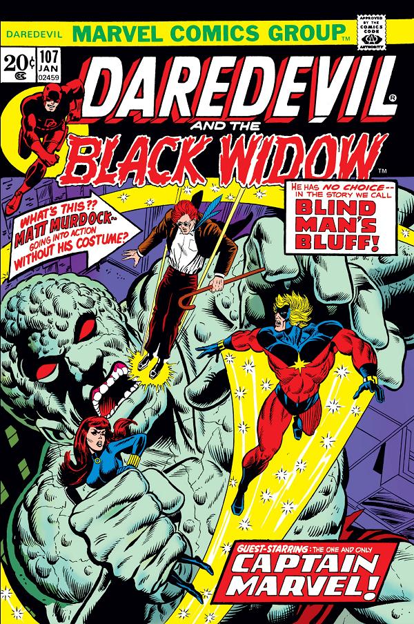 Daredevil #107  cover