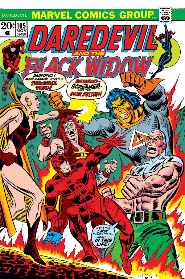 Daredevil #105  cover