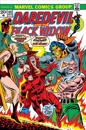 Daredevil #105  cover