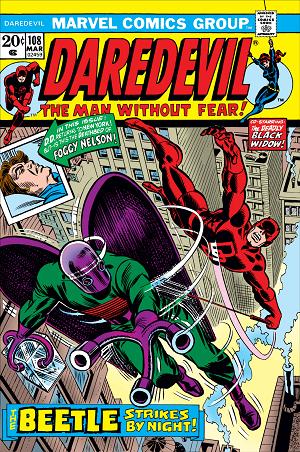 Daredevil #108  cover