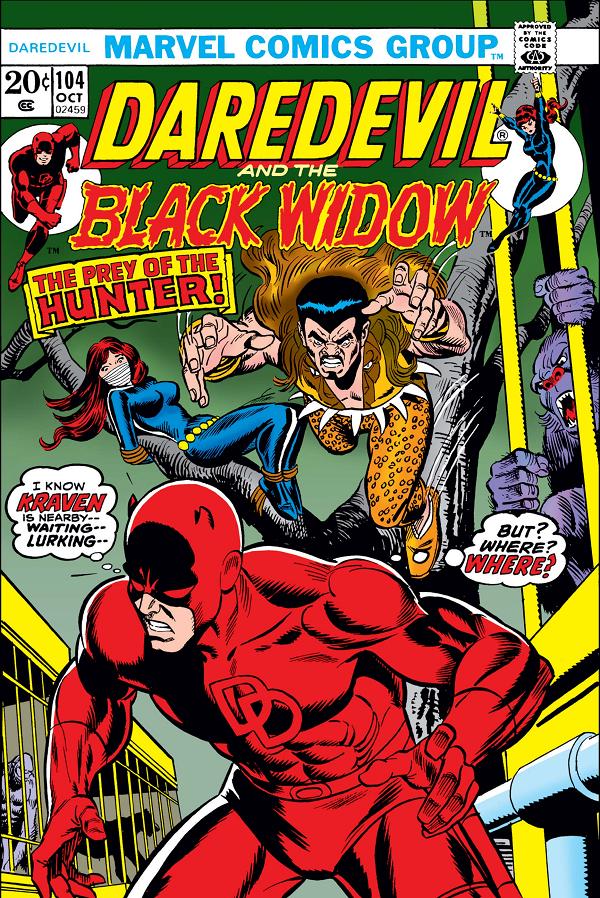 Daredevil #104  cover