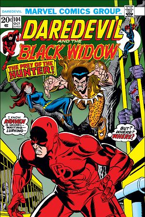 Daredevil #104  cover