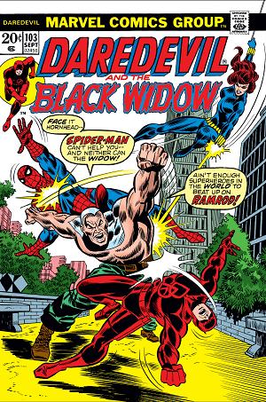 Daredevil #103  cover