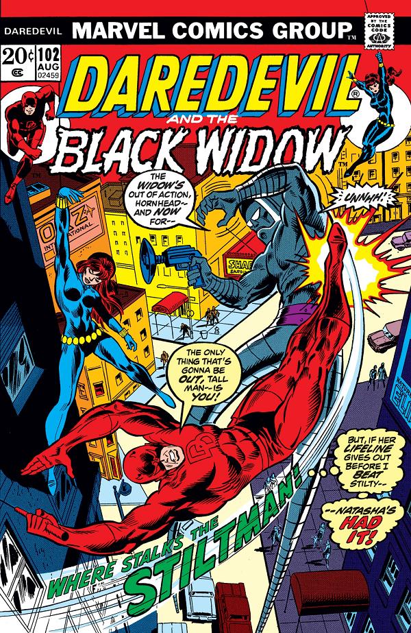 Daredevil #102  cover