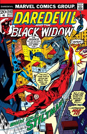 Daredevil #102 cover