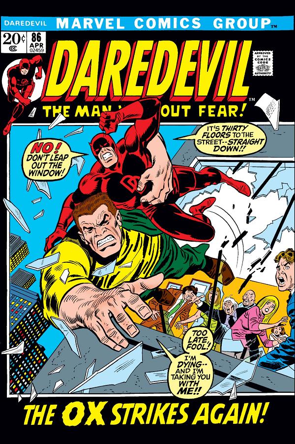 Daredevil #86  cover