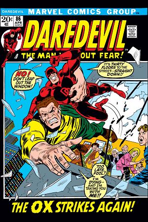 Daredevil #86  cover