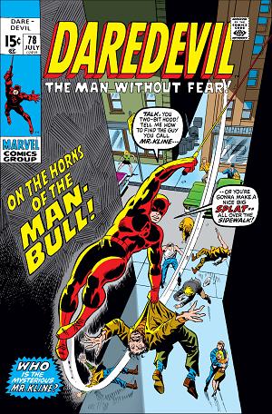 Daredevil #78  cover