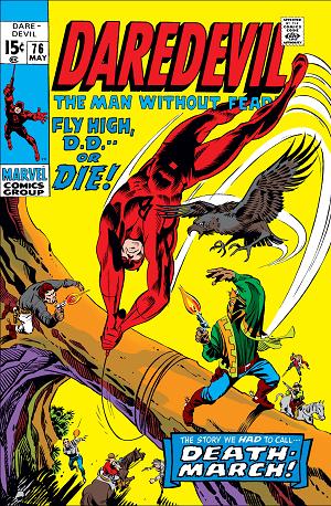 Daredevil #76  cover