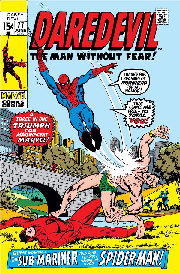 Daredevil #77  cover