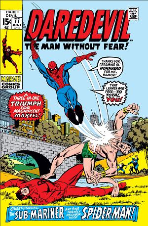 Daredevil #77  cover