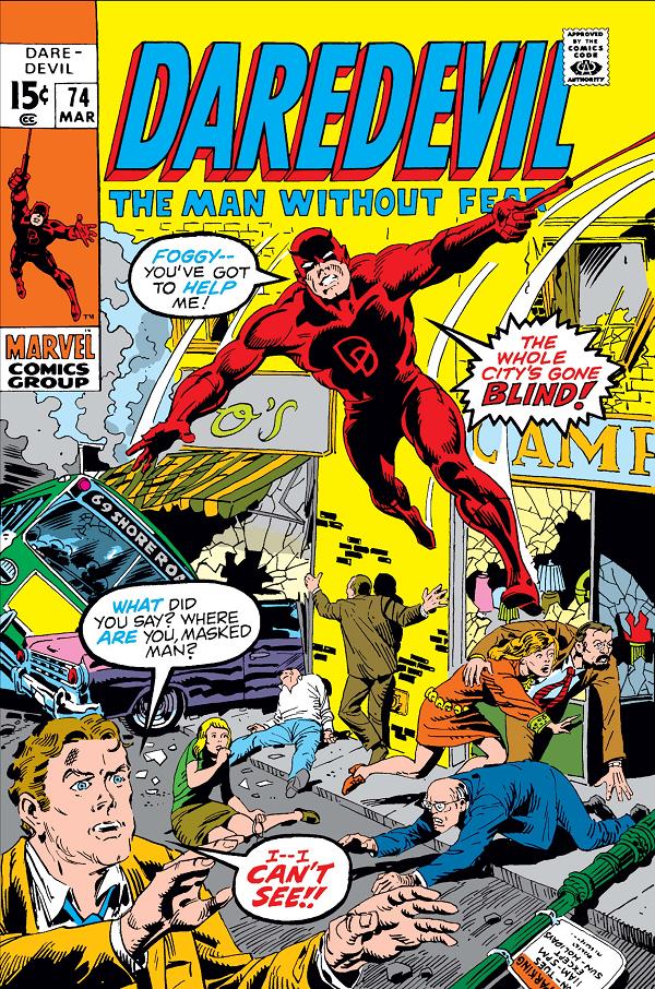 Daredevil #74  cover