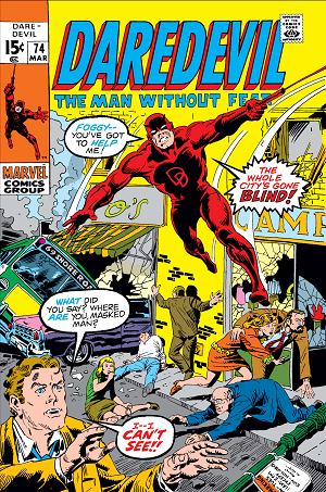 Daredevil #74  cover