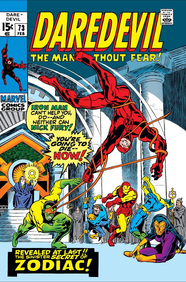 Daredevil #73  cover