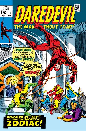 Daredevil #73  cover