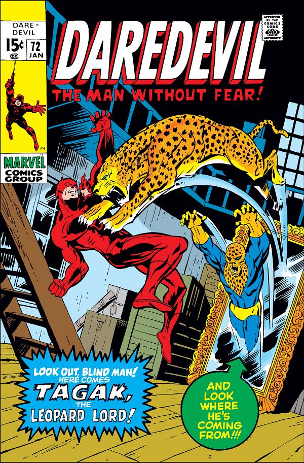 Daredevil #72  cover