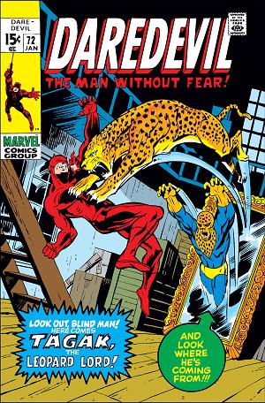 Daredevil #72  cover
