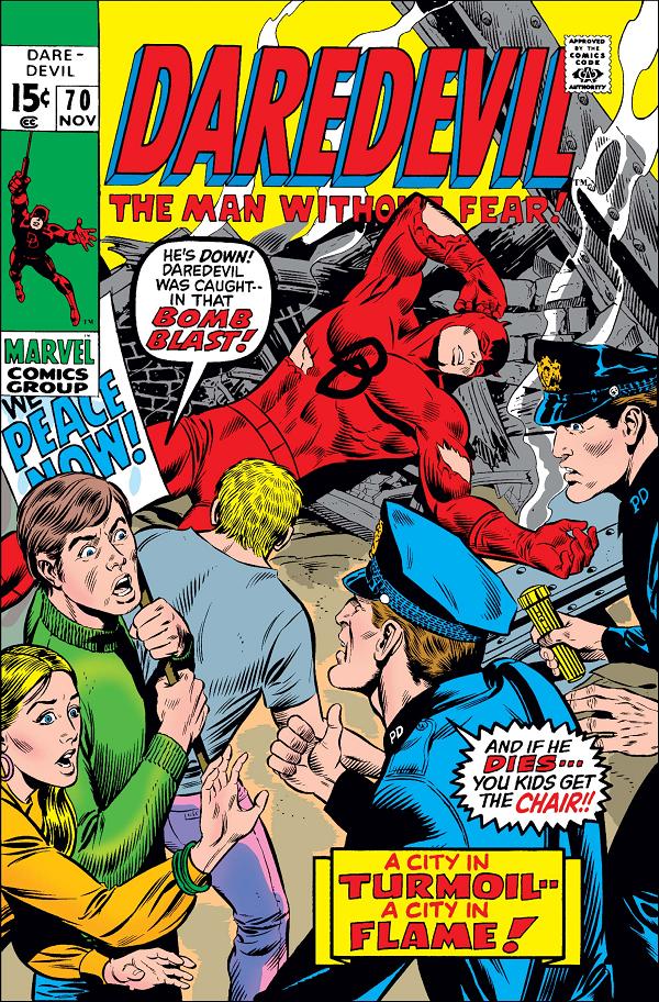 Daredevil #70  cover