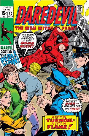 Daredevil #70 cover