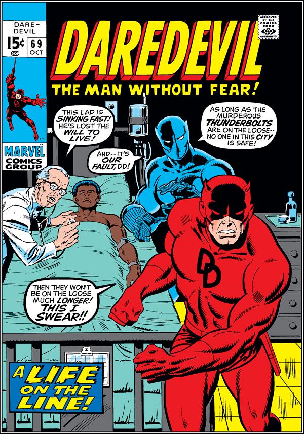 Daredevil #69  cover