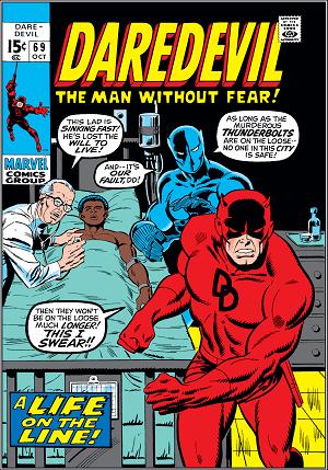 Daredevil #69  cover