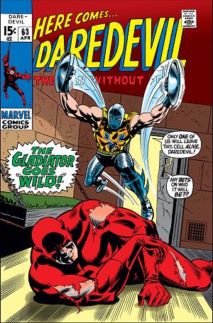 Daredevil #63  cover