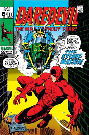 Daredevil #64  cover