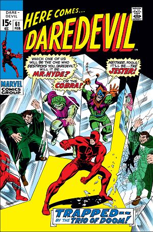 Daredevil #61  cover