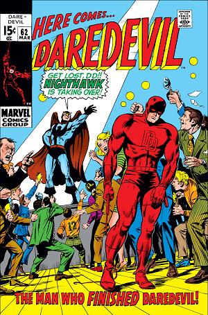 Daredevil #62  cover
