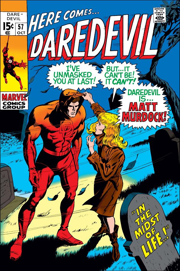 Daredevil #57  cover