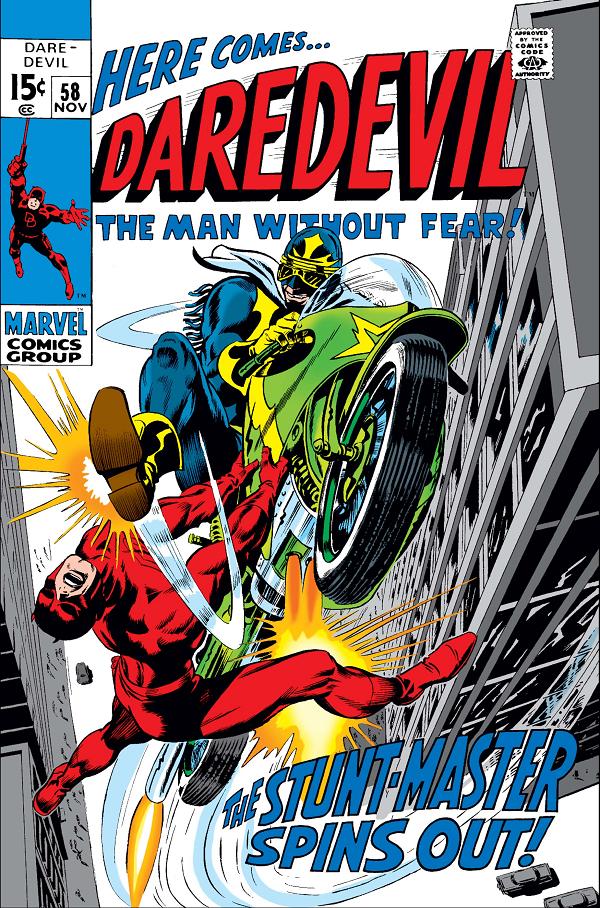 Daredevil #58  cover