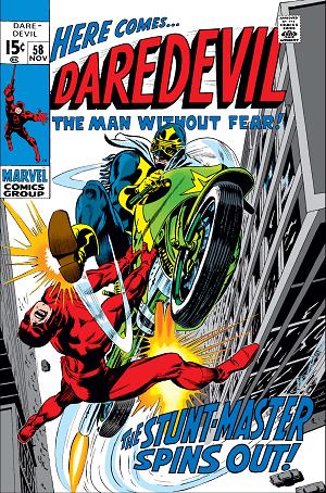Daredevil #58  cover