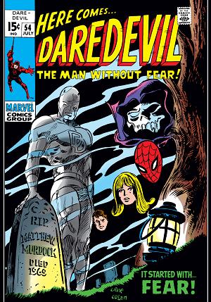 Daredevil #54 cover